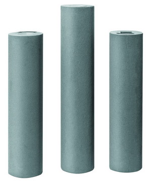 Non-woven convolute rollers